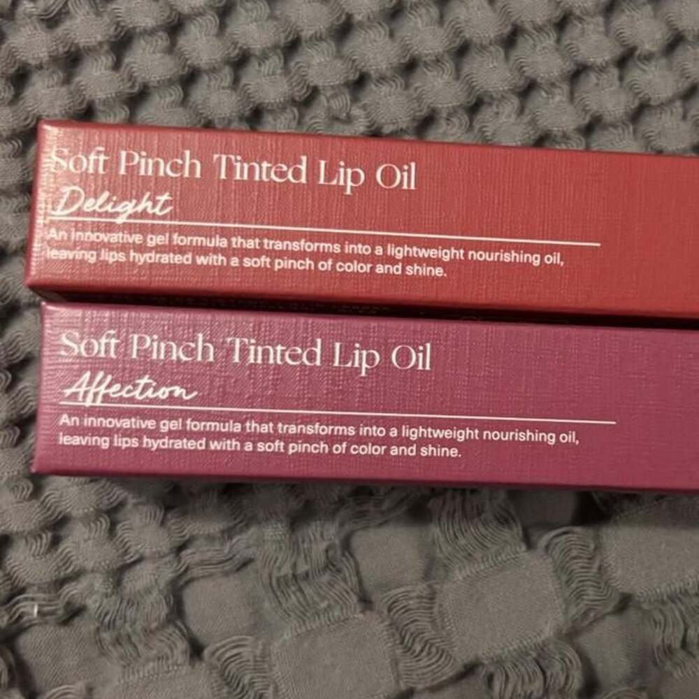 Rare Beauty Soft Pinch Tinted Lip Oil Delight & Affection Bundle